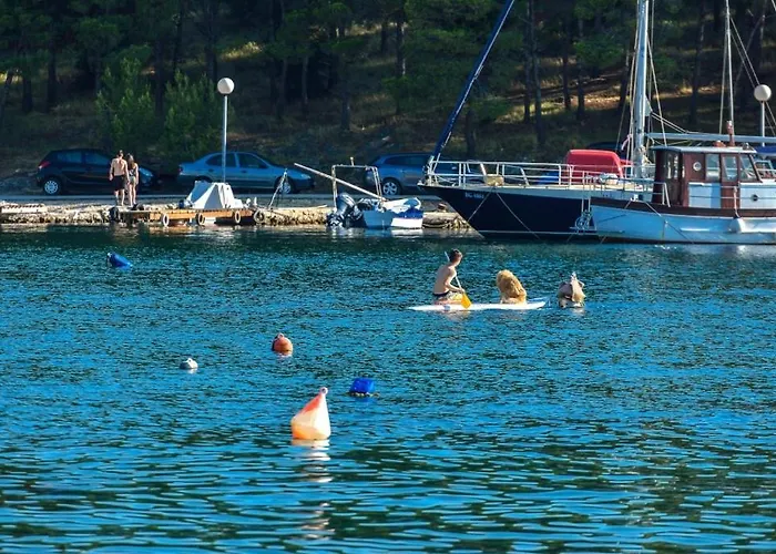 Lägenhet In With Sea Views, Balcony, Air Conditioning, Wifi 566-2 Drage